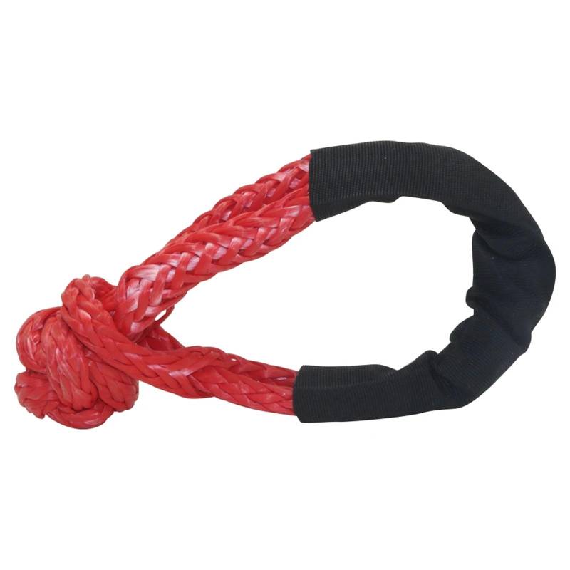 Abschleppseil Auto 15 m Abschleppseil, Winde, Zugseil, Auto-Rettungsseil, Durchmesser 6 mm, 7 mm, optionale Autoreparaturwerkzeuge Abschleppseil(Red Shackle) von ATUMY