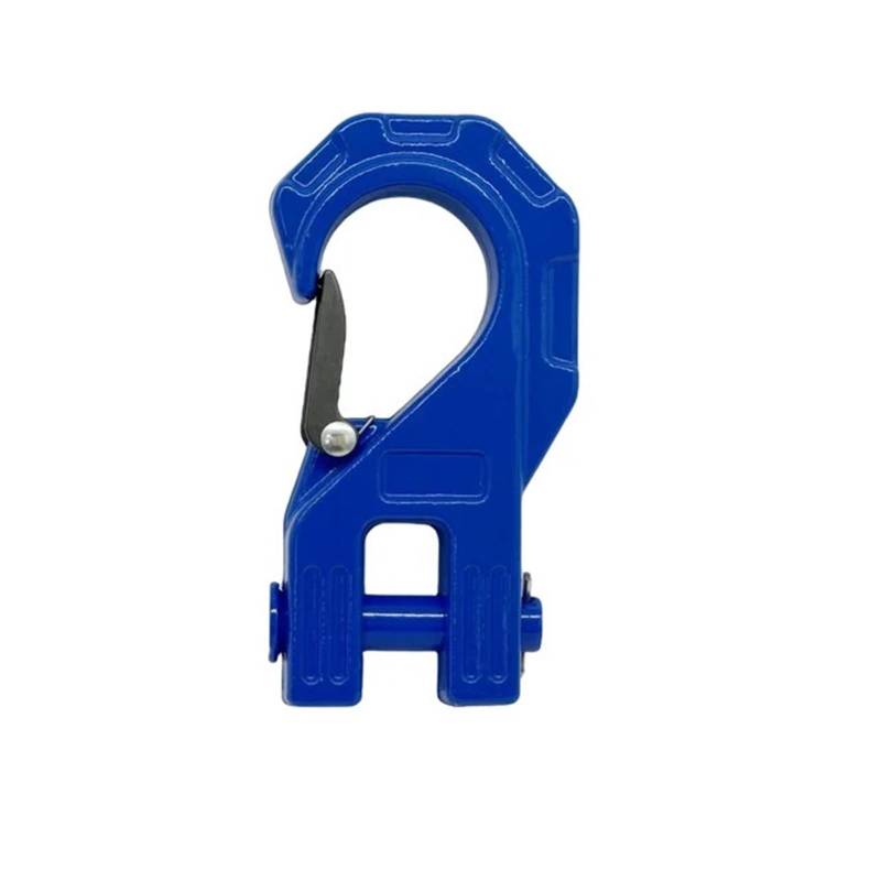 Abschleppseil Auto 3/8" Windenhaken, robust, max. 20 Tonnen, geschmiedeter Stahl, Windenhaken, Windenschlepphaken, Rutschhaken für Synthetisches Seil, Windenkabel Abschleppseil(Blue) von ATUMY