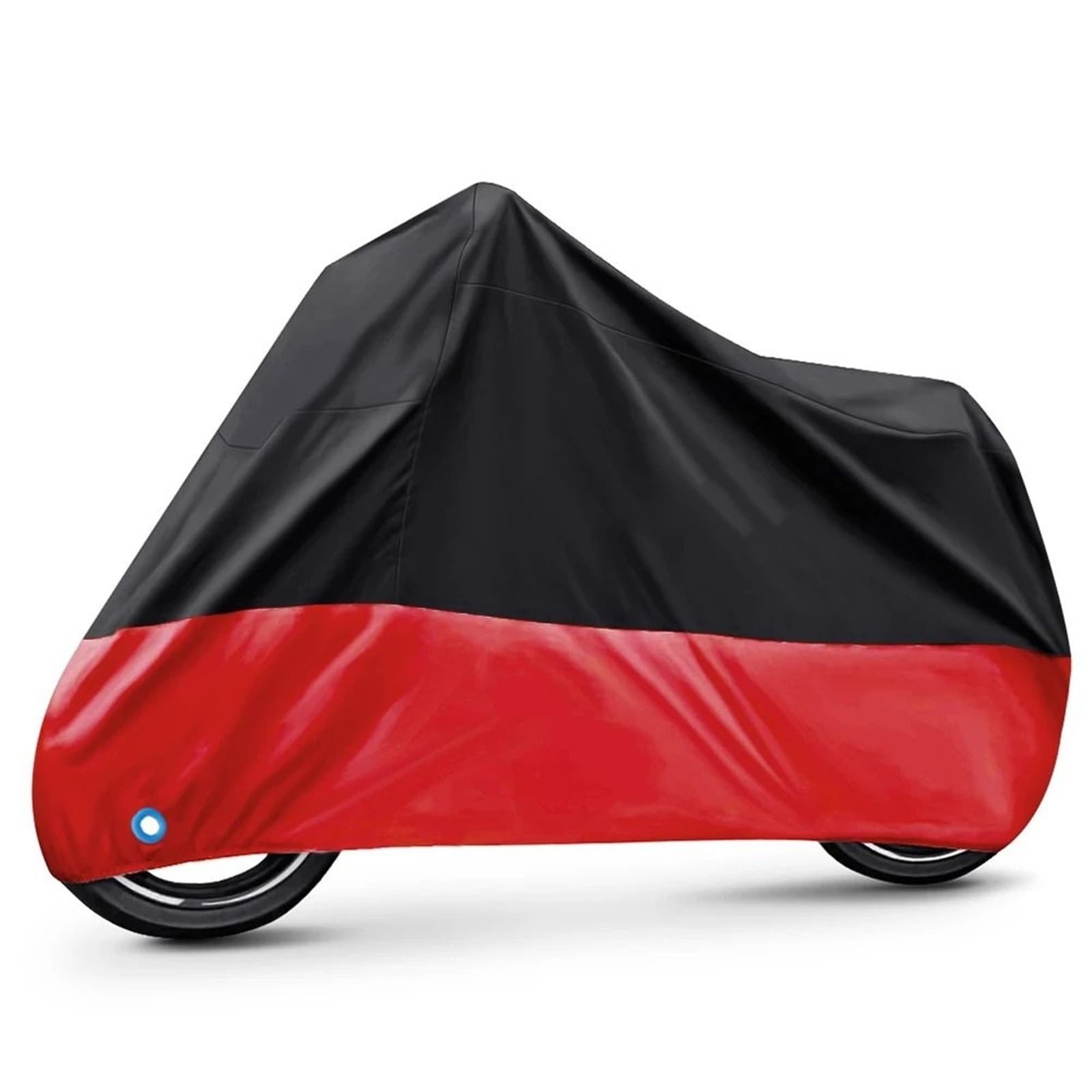 Motorrad Abdeckplane Sonnenschutz-Motorrad-Schutzhülle/Neue Motorrad-Abdeckung, wasserdicht, Motorrad-Regenschutz, staubdicht Motorradplane Abdeckung(Red,3XL for 2201-2300mm) von ATUMY