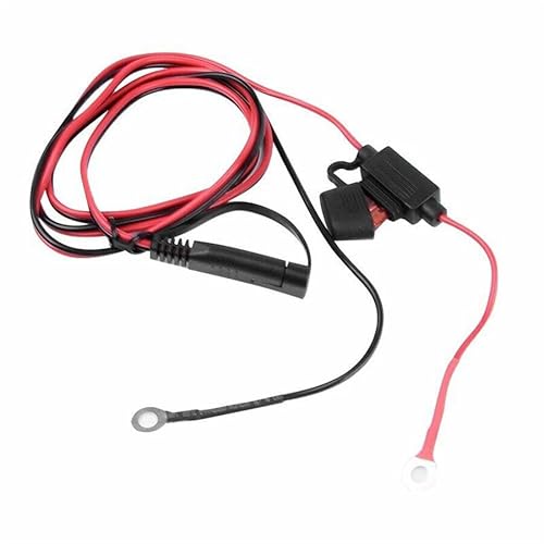 AUCHIVES 1 Stück Motorrad SAE Auf USB Ladekabel Adapter Inline Sicherung wasserdichte 12V von AUCHIVES