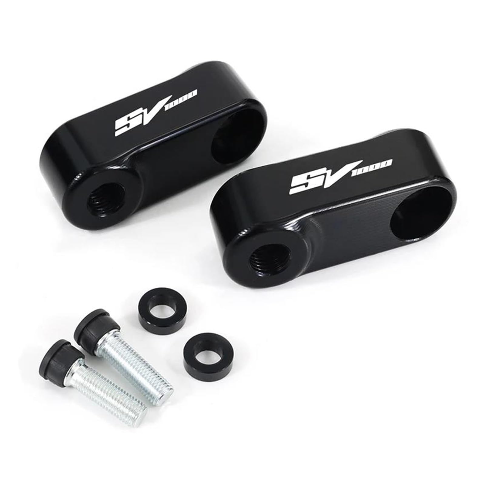 AUDSNI Spiegel Verlängerung Adapter Für Suzuki SV650 SV1000 1998-2008 Halterung Für Motorrad-Rückspiegelverlängerung(for SV1000) von AUDSNI