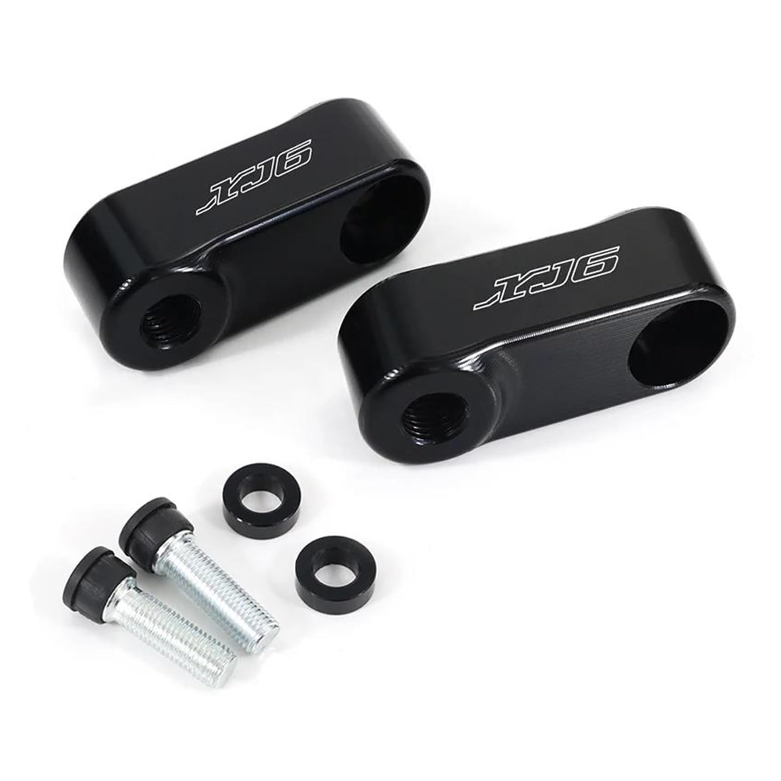 AUDSNI Spiegel Verlängerung Adapter Für YA&MAHA WR250F 2007-2021 XJ6 2008-2021 Halterung Für Motorrad-Rückspiegelverlängerung(for XJ6) von AUDSNI