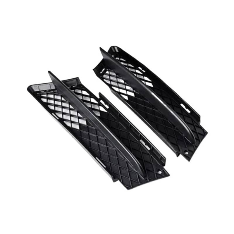 Auto-Frontgitter 2Pcs Front Stoßstange Nebel Licht Gitter Nebel Licht Mesh Grill Abdeckung Auto Zubehör Für E90 E91 Pre-LCI Alt 2005-2007 Auto-Frontgrill von AUGUST SNOW