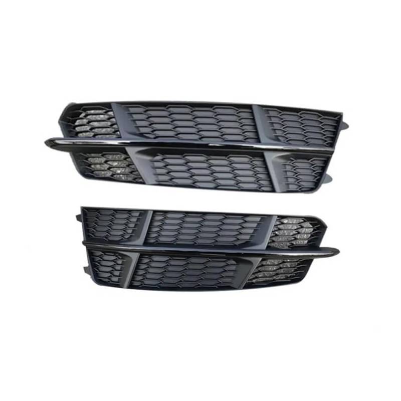 Auto-Frontgitter Auto Front Stoßstange Nebel Licht Unteren Kühlergrill Grill Abdeckung Für A6 C7 S-Linie 2016 2017 2018 ABS Grills Auto-Frontgrill(B) von AUGUST SNOW