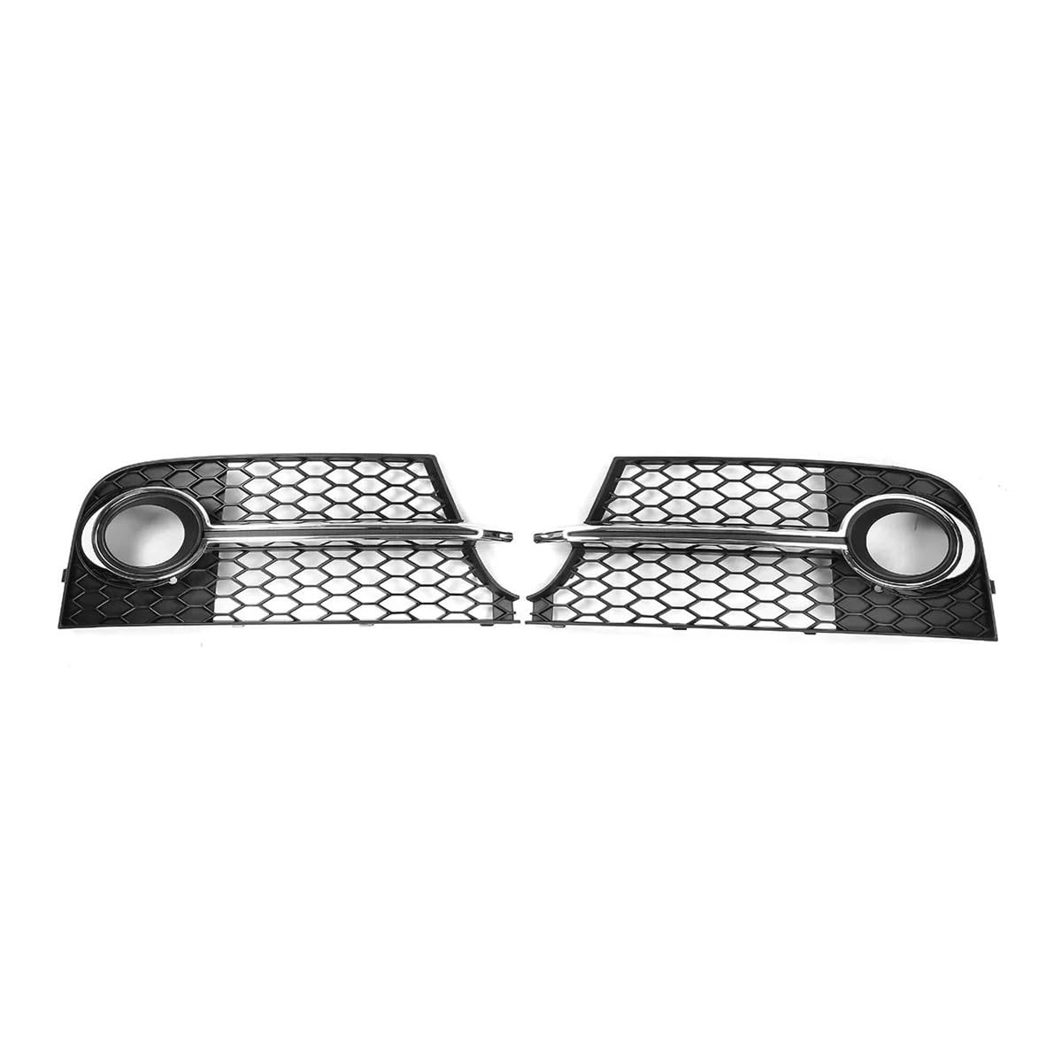 Auto-Frontgitter Auto Frontgrill Grille Abdeckung Mesh Grill Für TT MK2 Für S-LINE Für TTS 2011-2014 8J0807681KT94 Nebel Licht Kühlergrill Abdeckung Auto-Frontgrill(1 UK) von AUGUST SNOW