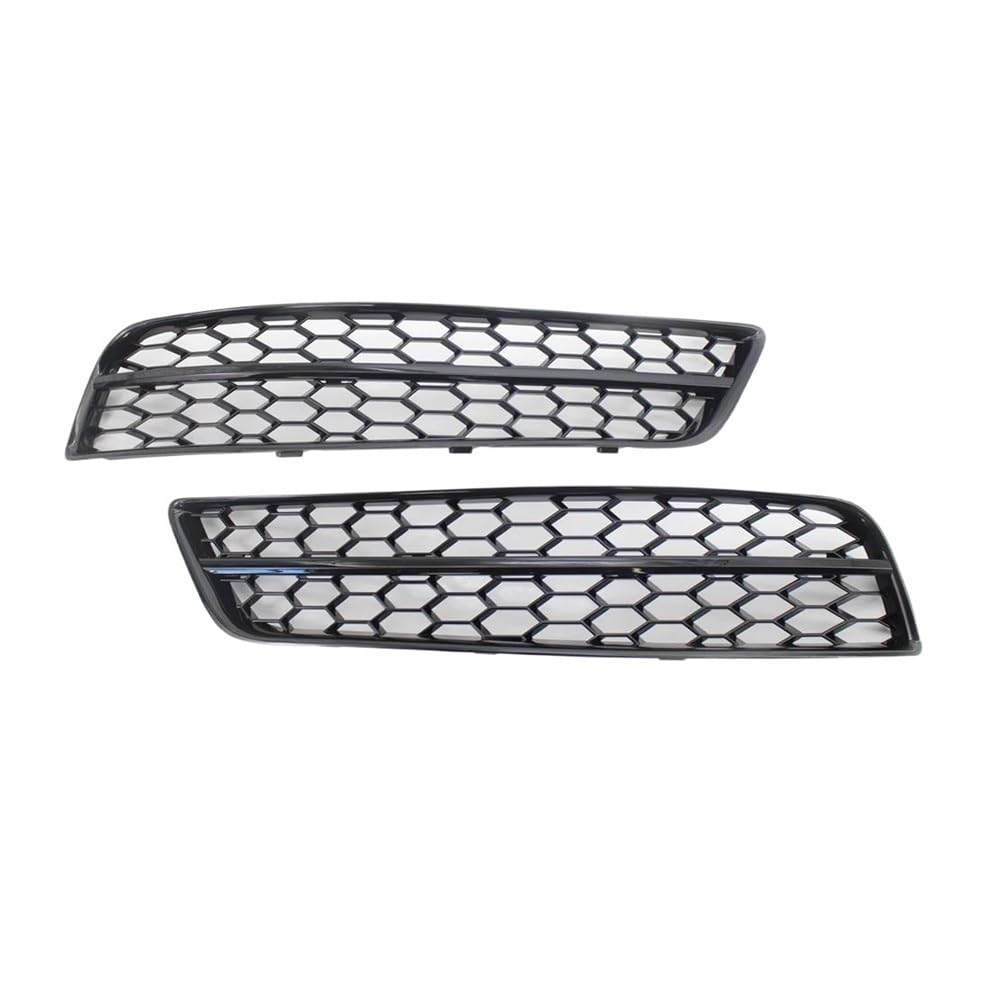 Auto-Frontgitter Auto Nebelscheinwerfer Grill Abdeckung Trim Wabengrill Für A3 8P 2009-2013 Auto-Frontgrill(Zwart) von AUGUST SNOW