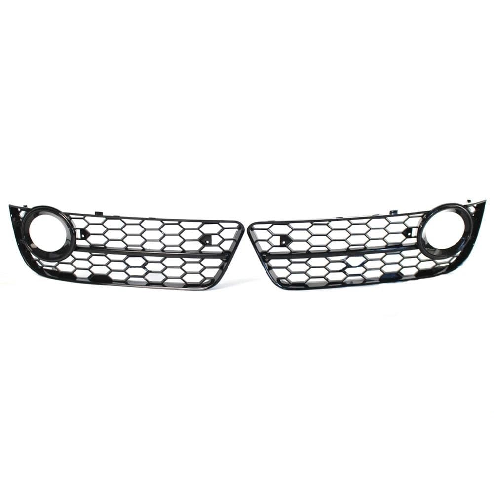 Auto-Frontgitter Frontstoßstange Mesh Grille Nebelscheinwerfer Grill Abdeckung Trim Für A5 Coupe/Sportback 2008–2011 Cabriolet Auto-Frontgrill von AUGUST SNOW