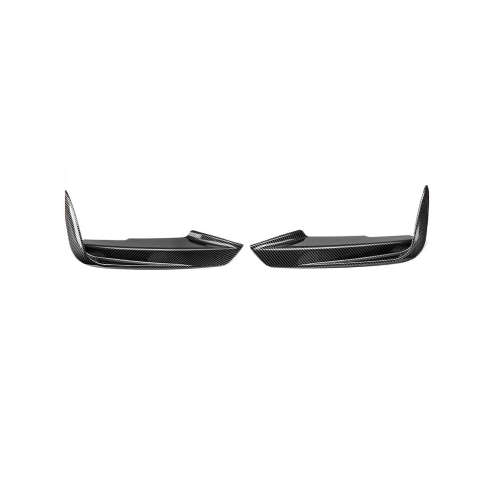 Auto-Frontgitter Für F30 F31 M Sport 2012-2019 Nebelscheinwerfer Augenbraue Rahmenabdeckung Grille Auto Frontstoßstange Lip Splitter Canards Spoiler Auto-Frontgrill(Carbon Look) von AUGUST SNOW