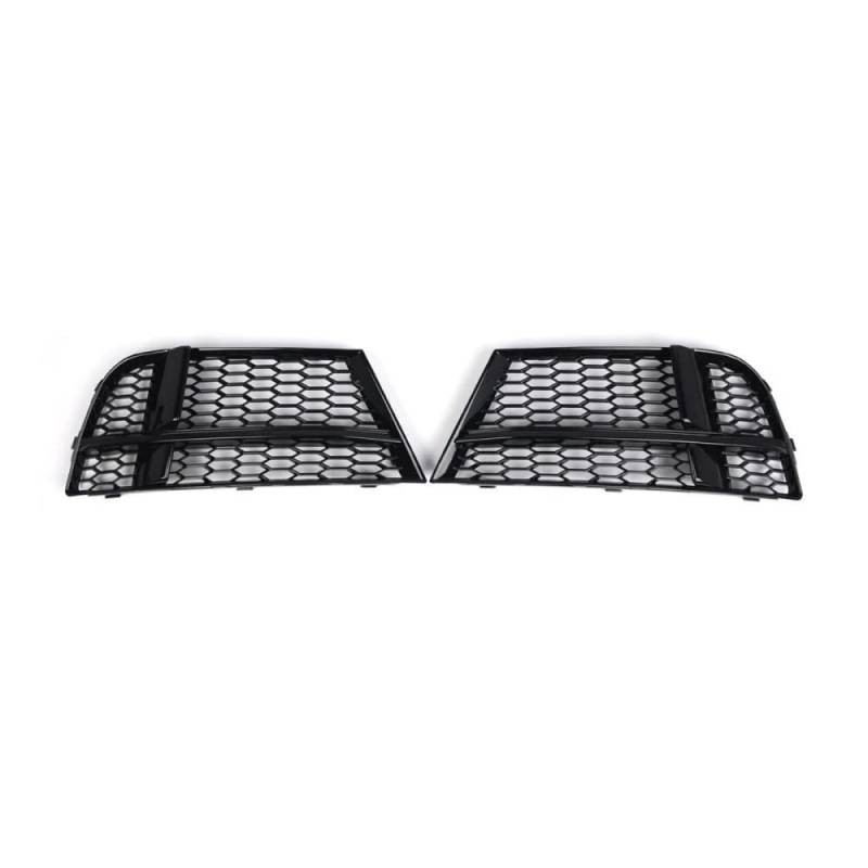 Auto-Frontgitter Gloss Black Frontstoßstange Für A3 8V S-Line Limousine Sportback Für Cabrio 2017-2019 Nebelscheinwerferblende Grillgitter Abdeckung Auto-Frontgrill von AUGUST SNOW