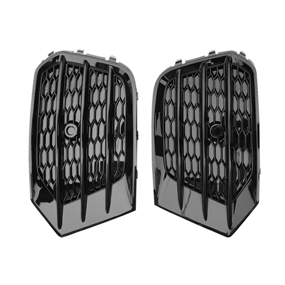 Auto-Frontgitter Links Und Rechts Auto Frontstoßstange Nebelscheinwerfer Grills In Racing Grills ABS Ersatz Nebelscheinwerfer Grills Für Q3 2016 2017 2018 2 STÜCK Auto-Frontgrill von AUGUST SNOW