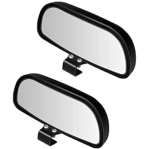 Auto-Toter-Winkel-Spiegel 2Pcs Auto Blinden Fleck Spiegel Einstellbare Weitwinkel Seite Hinten Spiegel Universal Für Parkplatz Hilfs Klar Zubehör Toter-Winkel-Spiegel Blind Spot Spiegel(1 UK) von AUGUST SNOW