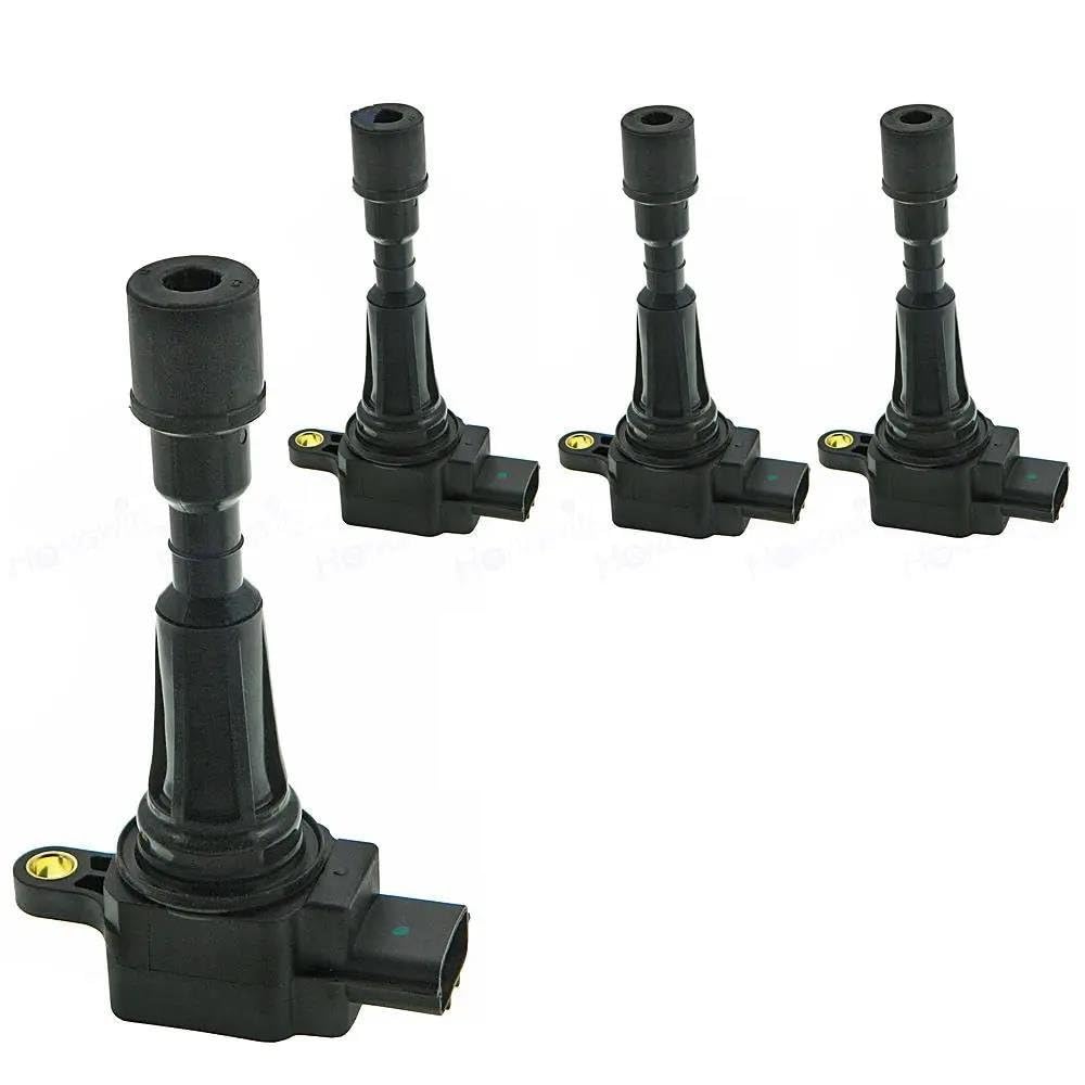 Blockzündspule 4 Stück Zündspule Für Mazda 3 Bl Bk 1,4 1,6 L 0e# Zj01-18-100 Zj01-18-100a Zj0118100a Zj0118100 Aic-4051 Aic4051(Ignition Coil) von AUGUST SNOW