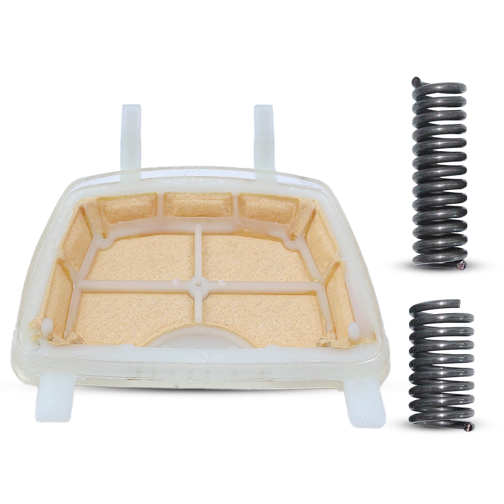 AUMEL Luftfilter Kit für Stihl MS171 MS181 MS211 MS 171 181 211 Ersetzt 1139 120 1602 mit Stoßdämpferfeder Ersatzteile für Kettensäge von AUMEL