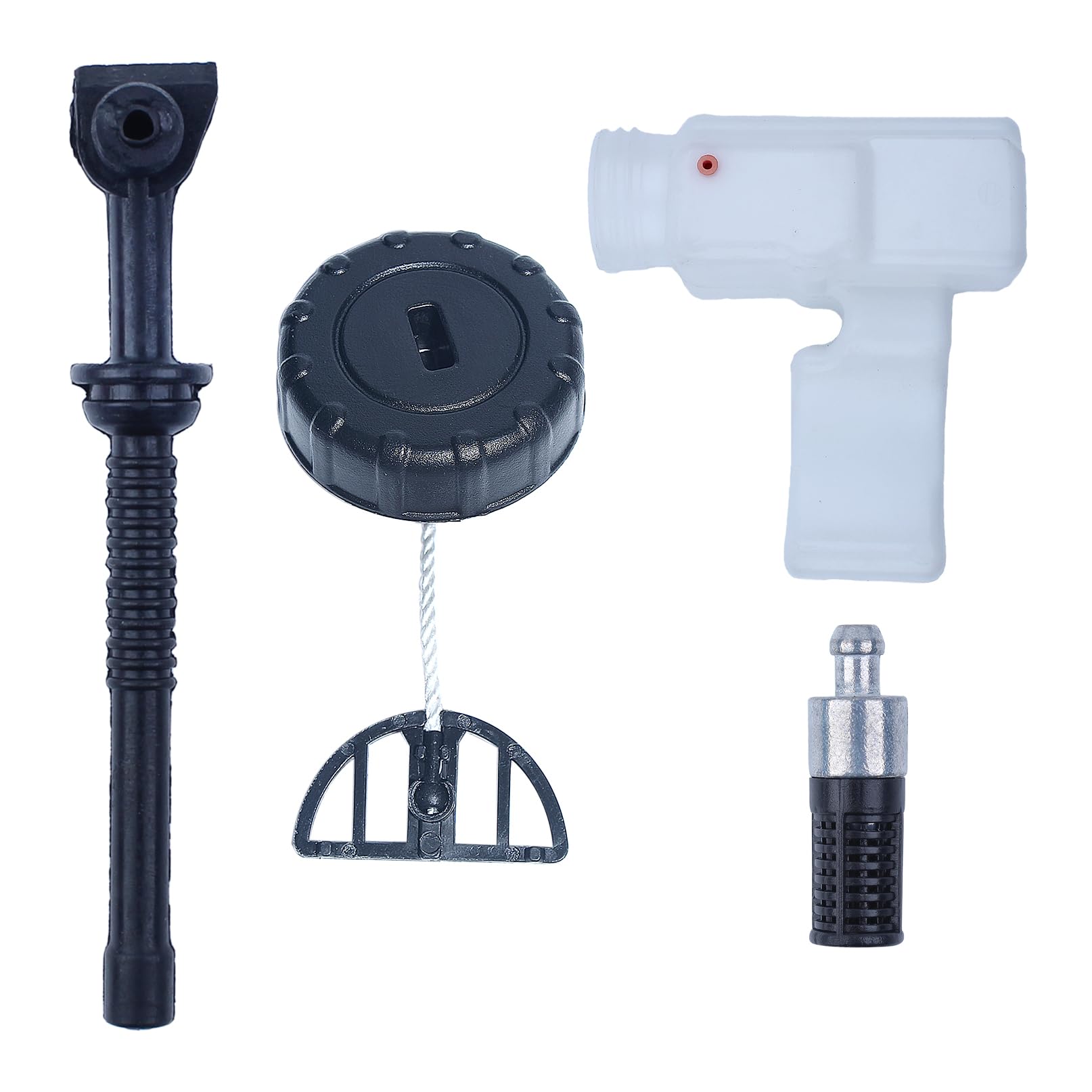 AUMEL Öltank Für Stihl MS 170 MS180 017 018, Öltank mit Öldeckel Ölschlauch und Filter Kit, Teilenummer 1130 351 0300 Kettensägen Ersatzteile von AUMEL