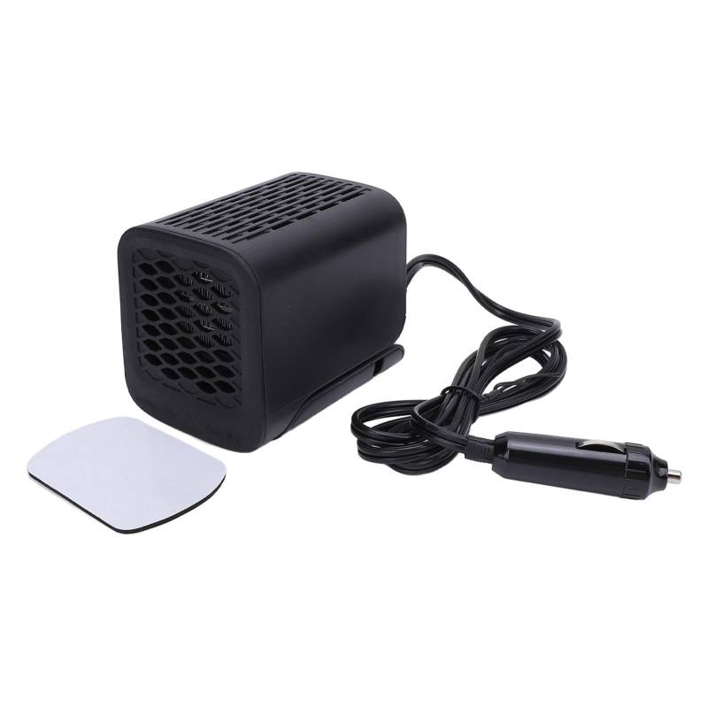 150 W Auto-Defrost-Defogger, 360° Drehbar, Faltbar, Schnell Aufheizender Auto-Heizungsventilator, Stecker in Zigarettenanzünder, für Alle Jahreszeiten und Wetterbedingungen (12V) von AUNMAS