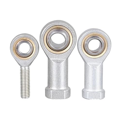 1-2 PCS 8mm Female SI8T/K SI5TK SI6TK SI12TK SA5TK SA8TK SA12TK PHSA8 Ball Metric Threaded Rod End Joint Bearing SI8TK AUOQKQUT(Left,SA5 2pcs) von AUOQKQUT