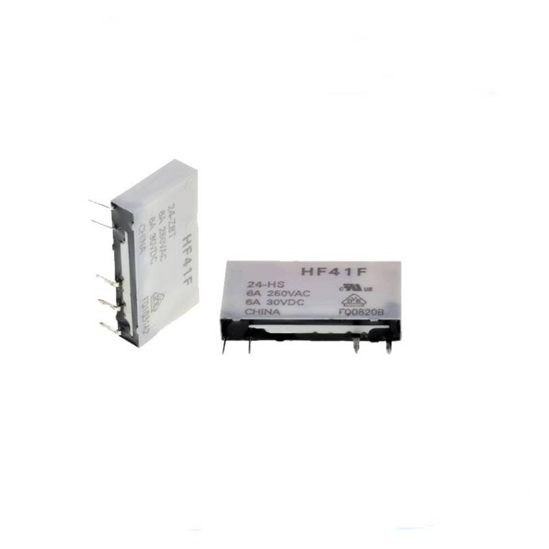 10PCS/lot Relay HF41F 5-HS HF41F 12-HS HF41F 24-HS HF41F-12-HS HF41F 12 HS 5VDC 12VDC 24VDC 4PIN AUOQKQUT(12v) von AUOQKQUT