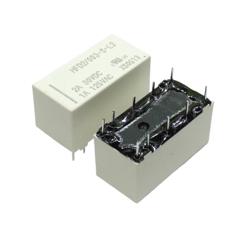 10PCS/lot Relay HFD2-012-M-L2 12VDC HFD2-005-M-L2 5VDC HFD2-024-M-L2 24VDC HFD2 012 M L2 12V 10PIN 2A AUOQKQUT(12V) von AUOQKQUT