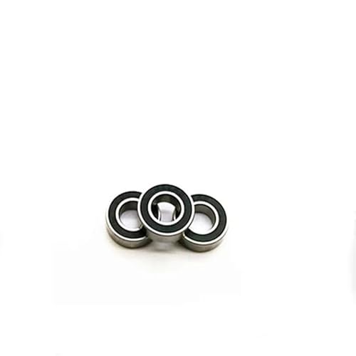 10PCS ABEC-5 607-2RS 607 RS 607 2RS 607RS 7x19x6 mm Miniature Rubber Sealed Ball Deep Groove Ball Bearing AUOQKQUT(607-2RS_ABEC 1) von AUOQKQUT