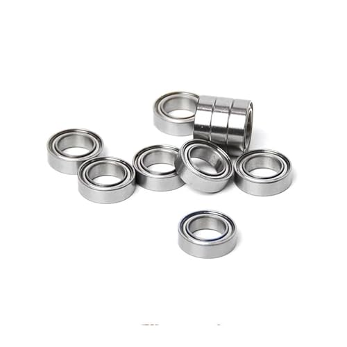 10Pcs SMR74ZZ ABEC-7 Stainless Steel Ball Bearing 4x7x2.5 mm high Speed Handpiece Bearing MR74 AUOQKQUT(Smr105zz 5x10x4) von AUOQKQUT