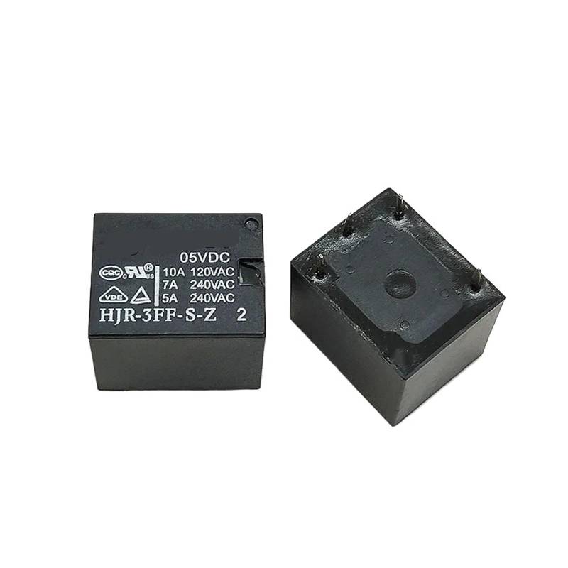 10pcs/LOT Relay HJR-3FF-S-H-5VDC Hjr-3ff-s-h-12vdc HJR-3FF-S-H-24VDC HJR 3FF S H 24V HJR-3FF-S-H 12V 4pin 10a AUOQKQUT(12V) von AUOQKQUT