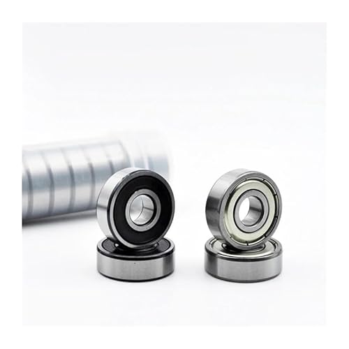 10pcs 100pcs 608 ZZ 2RS 8 * 22 * 7mm 608ZZ 2Z DDU 608RS Bearings 8 mm Inner Bore Roller Skate Skateboard Wheel Bearing AUOQKQUT(608 ZZ Normal,100Pcs) von AUOQKQUT