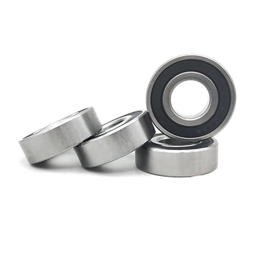 10pcs Deep Groove Ball Bearing 682 683 684 685 686 687 688 689 ZZ 2RS Rubber Sealing Cove Bearings for Longboard Roller Skates AUOQKQUT(2RS,686 6X13X5MM_10PCS_ABEC-5) von AUOQKQUT