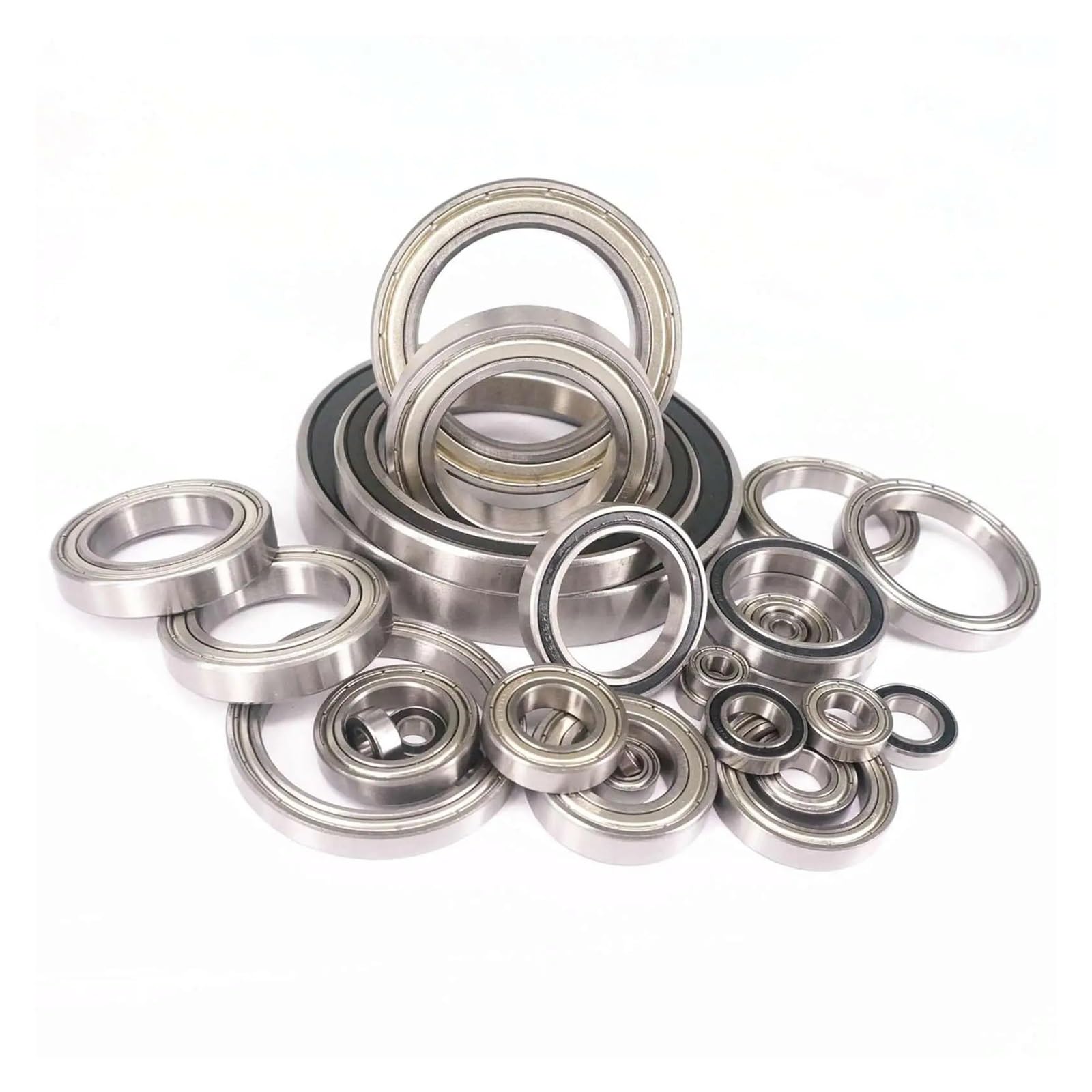 10pcs I.D 1.5-9mm Gcr15 ABEC1 Metal Shield/Rubber Sealed Thin-wall Deep Groove Ball Bearing 681 682 683 684 685 686 687 688 689 AUOQKQUT(1.5x4x1.2mm No Seal) von AUOQKQUT