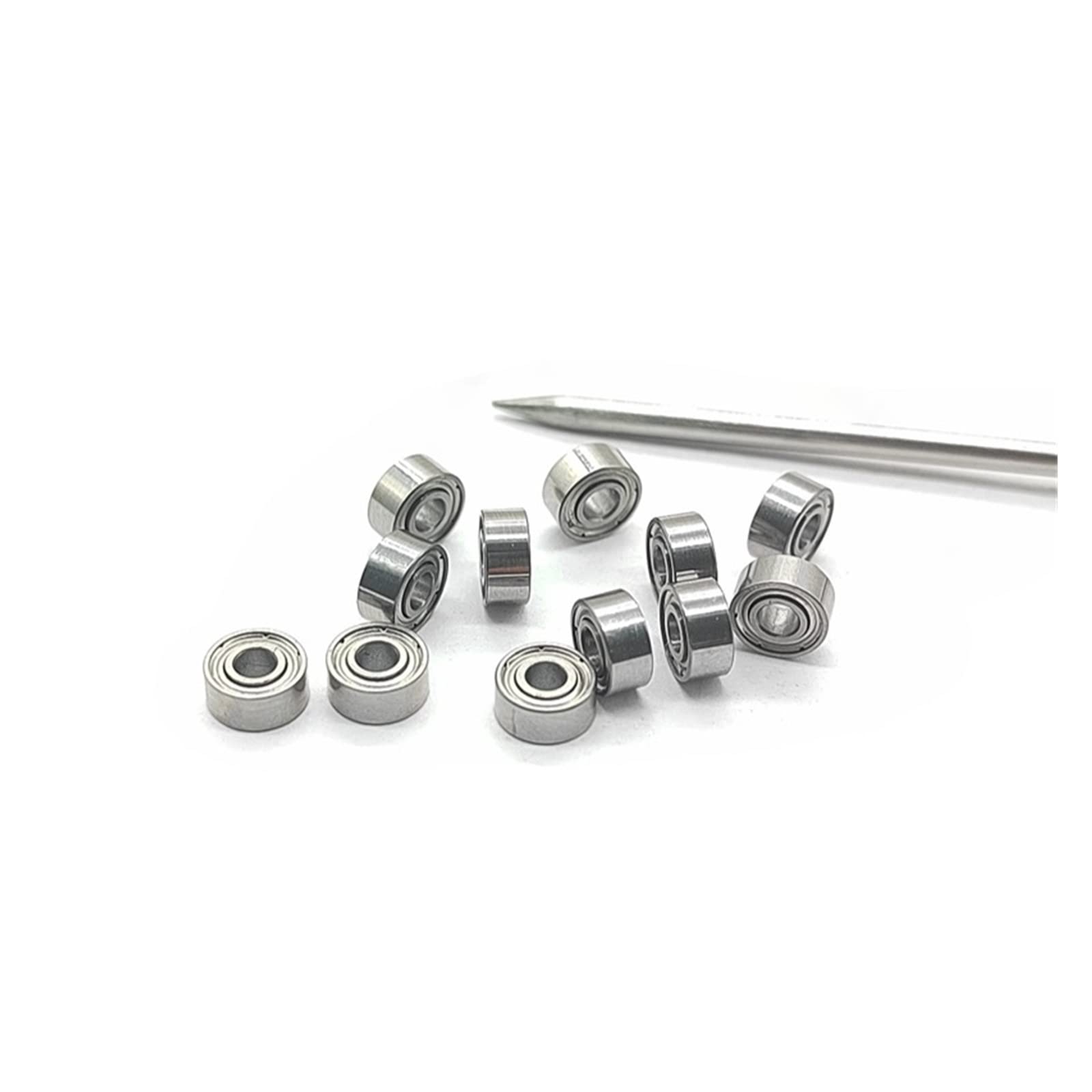 10pcs bearing 681 682 683 684 685 686 687 688 689 693 694 695 696 697 698 699 633 634 635zz Bicycle scooter miniature bearings AUOQKQUT(602 2.5x8x2.8mm) von AUOQKQUT