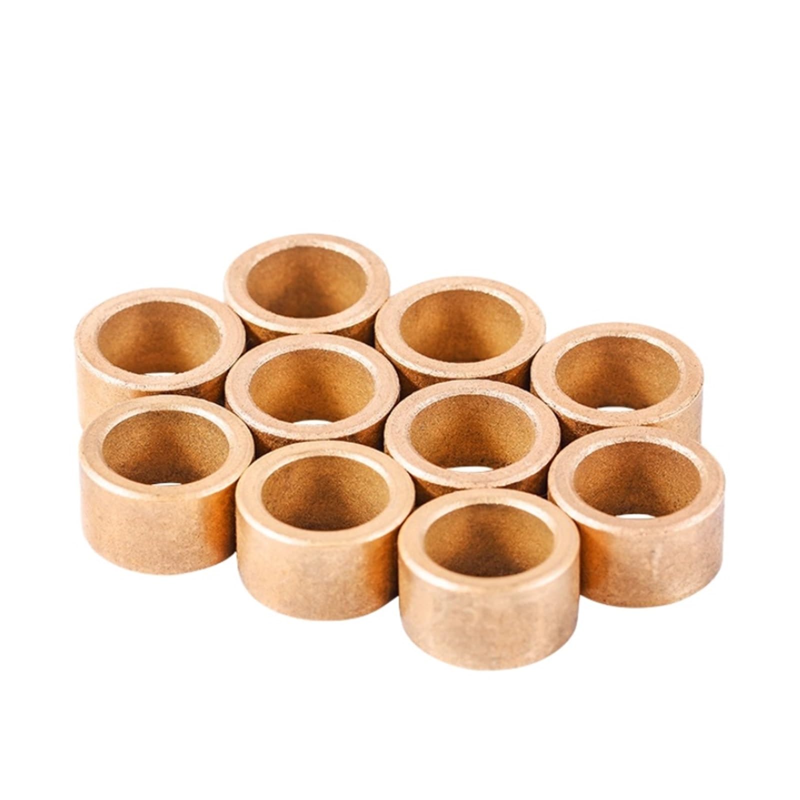 1PCS Inner Diameter 20mm Brass Bushing Powder Metallurgy Oil Bearing Copper Bushing Guide Bushing AUOQKQUT(20x26x30) von AUOQKQUT