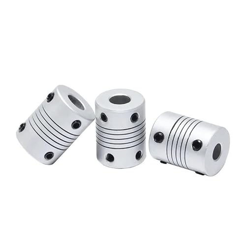 1pcs D16L20 aluminum alloy elastic coupling winding screw electronic starter encoder inner hole 2mm 3mm 4mm 5mm 6mm AUOQKQUT(3x3) von AUOQKQUT