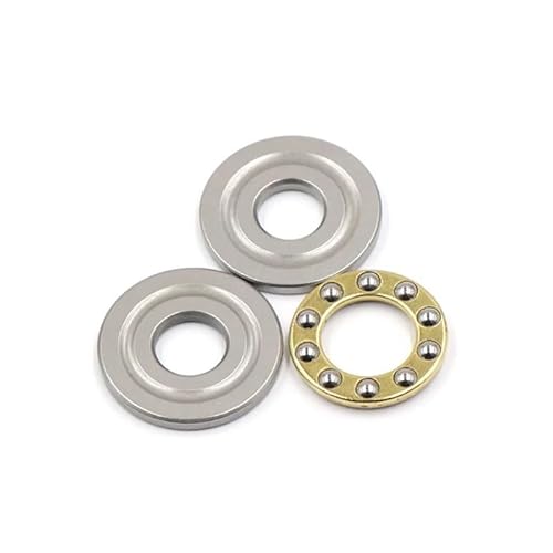 1piece Plane Axial Ball Bearing Thrust Bearing F2-6M F2.5-6M F3-8M F5-10M F6-12M F7-15M F8-16M F10-18M F12-21M F12-23M AUOQKQUT(F10-17m 10x17x5) von AUOQKQUT