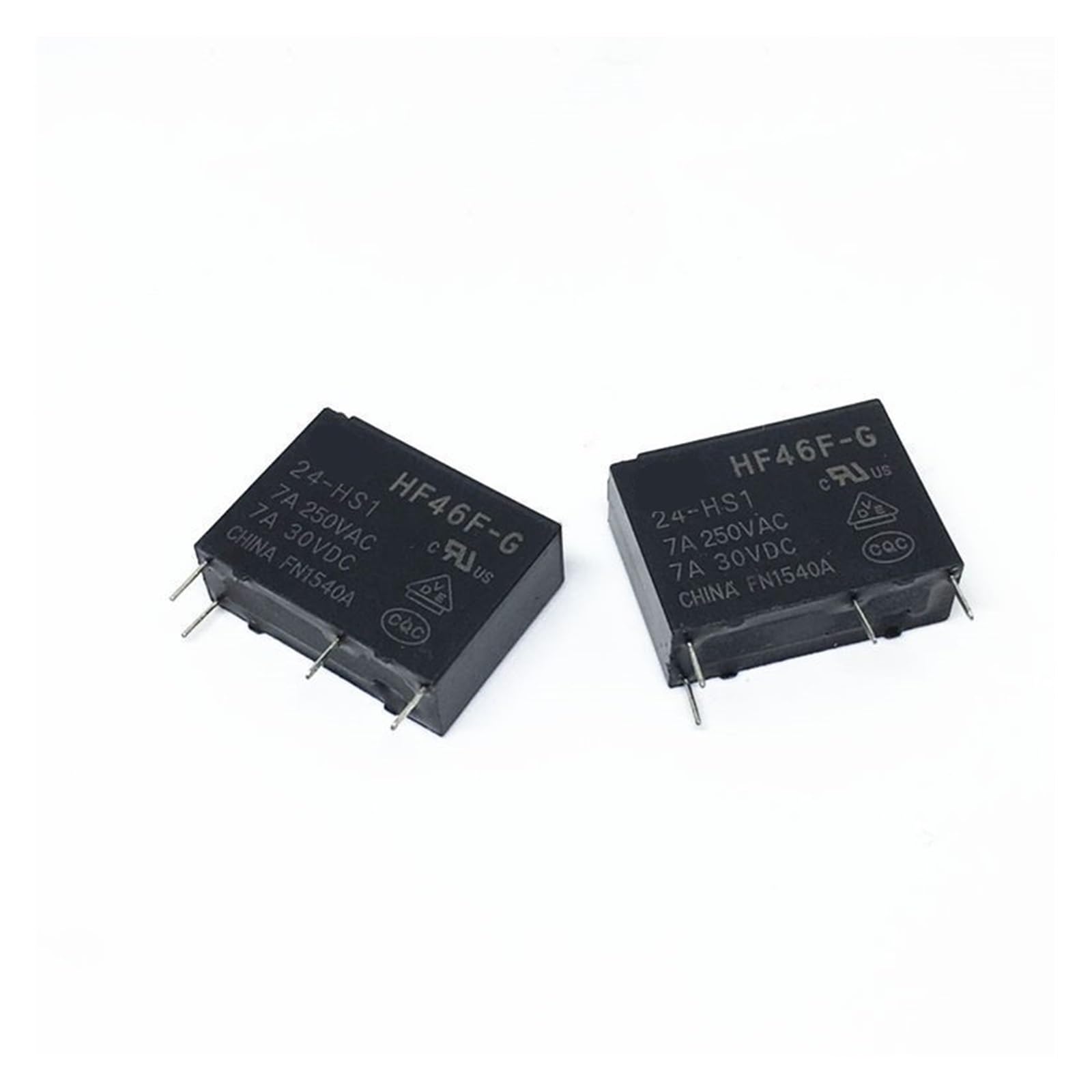 20PCS Relay HF46F-G-5-HS1 HF46F-G-12-HS1 HF46F-G-24-HS1 HF46F G 12 HS1 HF46F-G-12-HS1T HF46F-G-24-HS1T 4PIN 5V 12V AUOQKQUT(HF46F-G-05-HS1) von AUOQKQUT