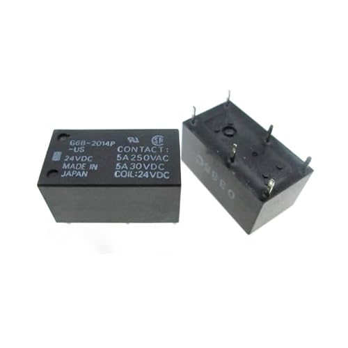 24V relay G6B-2014P-US-24VDC G6B-2014P-US 24VDC G6B2014PUS G6B-2014P 24VDC DC24V 5A 250VAC 6PIN AUOQKQUT(One Size) von AUOQKQUT