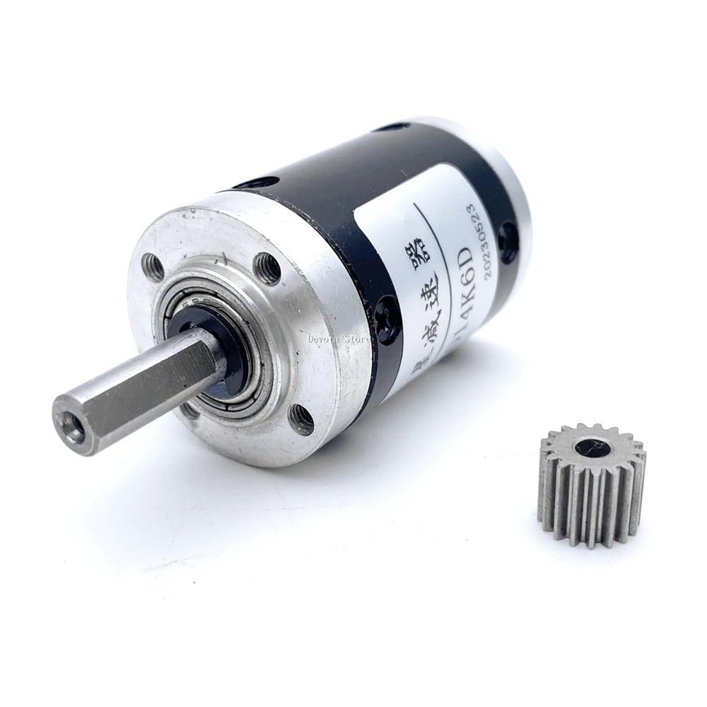 28mm Planetary Gear Reducer DIY Car Aircraft Model Robot Reducer DC electronic starter Gearbox AUOQKQUT(1 Ratio 139,3.15mm Motor Gear) von AUOQKQUT