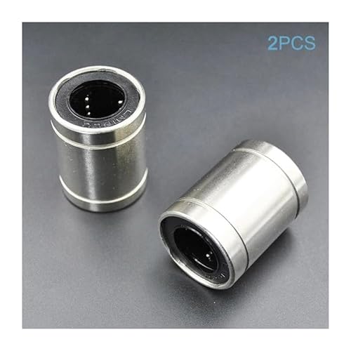 2pcs 10pcs LM3UU LM4UU LM6UU LM8UU LM10UU LM12UU LM14UU 8mm Linear Ball Bearing CNC Parts for CNC 3D Printer bearings AUOQKQUT(LM5UU 5x10x15,One Size) von AUOQKQUT