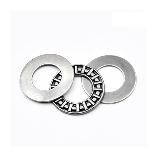 4pcs AXK0619 0821 1024 1226 1528 1730 2035 2542 3047 3552 4060 4565 5578 2AS Thrust Needle Bearing Plain Miniature Bearings AUOQKQUT(AXK0619 2AS 6x19x4) von AUOQKQUT