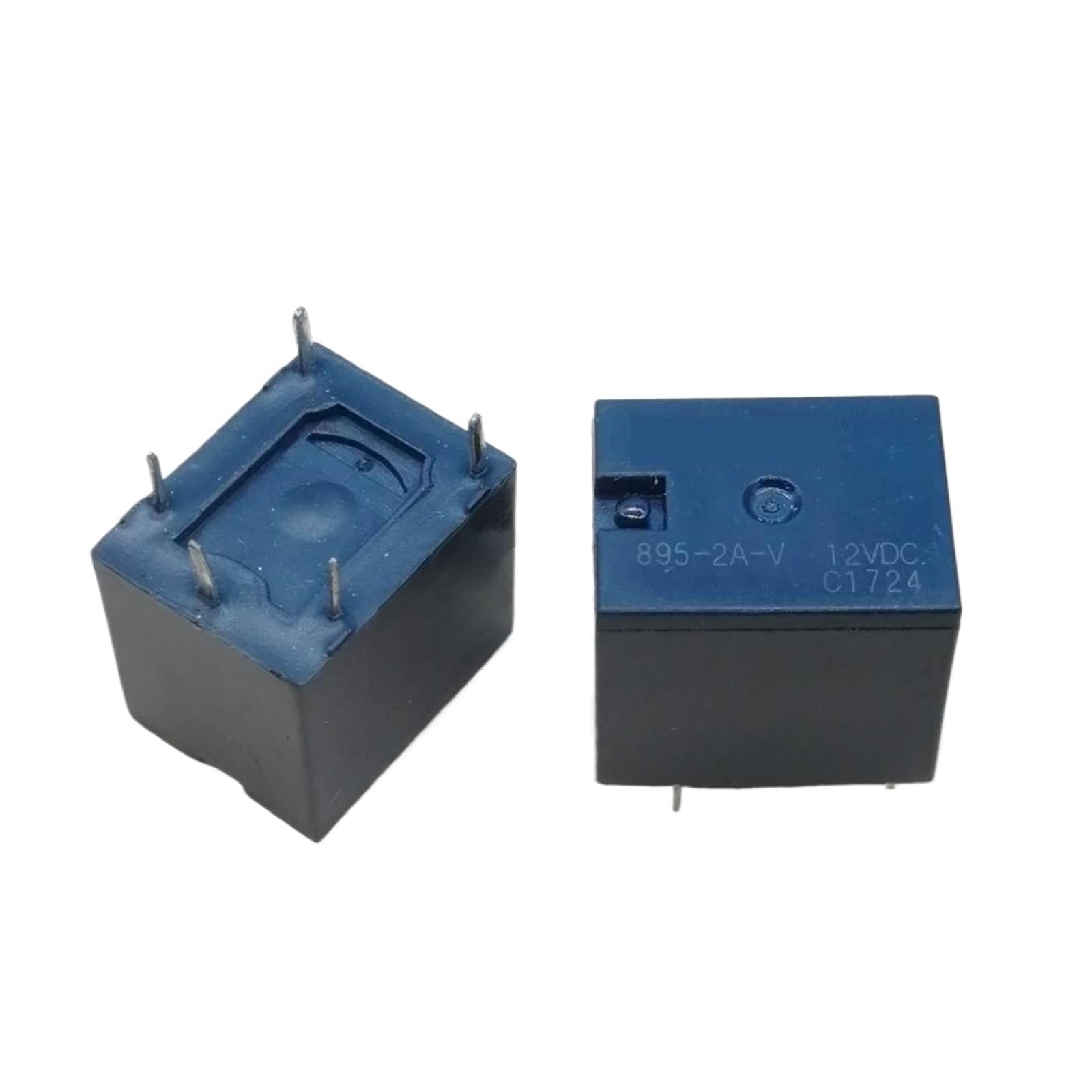 5PCS/10PCS Auto Relay 895-2A-V-12VDC 895-2A-V 24VDC 895 2A V 12VDC 8952AV 24VDC 12V 5PIN 20A Two sets of normally open AUOQKQUT(10PCS 12V) von AUOQKQUT