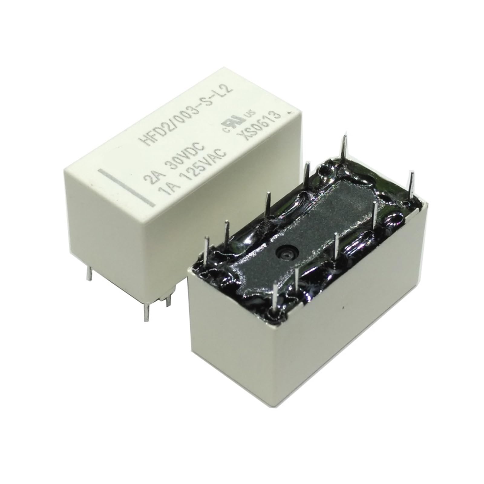 5PCS/lot Relay HFD2-005-S-L2-D HFD2-012-S-L2-D HFD2-024-S-L2(555) HFD2 024 S L2 5V 12VDC 24V 10PIN Signal relay Double coil AUOQKQUT(HFD2-005-S-L2-D) von AUOQKQUT