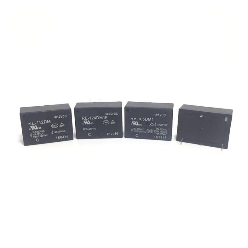 5PCS/lot Relay RE-105DM1 RE-112DM1 RE-124DM1 RE 105DM1 RE-112DM RE-124DM1F RE 112DM 4PIN 16A AUOQKQUT(RE-124DM1 5VDC) von AUOQKQUT