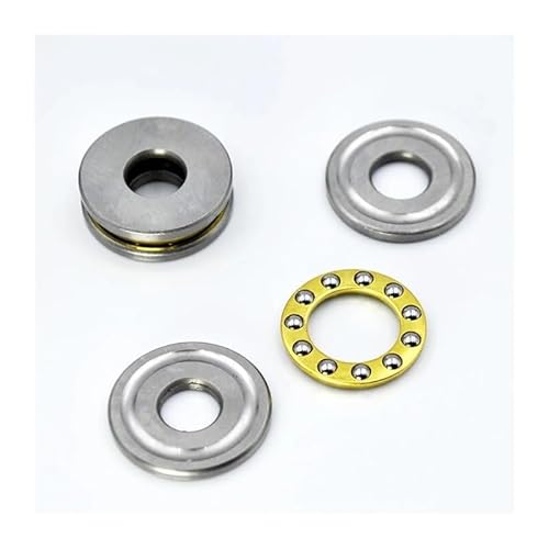 5pcs F8-22M Thrust Ball Bearing 7 f8 22m 11 balls 8 * 22 * 7mm Inner Diameter 8mm Plane Miniature Axial Ball Bearings AUOQKQUT von AUOQKQUT