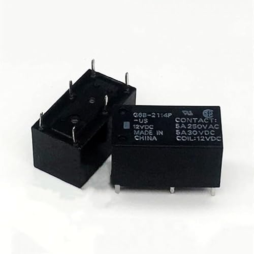 G6B-2114P-US-12VDC G6B-2114P-US 12VDC G6B-2114P DC12V 5A 5v relay DIP6 AUOQKQUT von AUOQKQUT