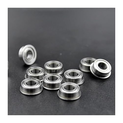 MF63ZZ MF74ZZ MF83ZZ MF84ZZ TO MF104ZZ Miniature Flange Bearing Thin Wall Metal Shielded Flanged Bearings AUOQKQUT(MF126ZZ 6x12x4mm,One Size) von AUOQKQUT