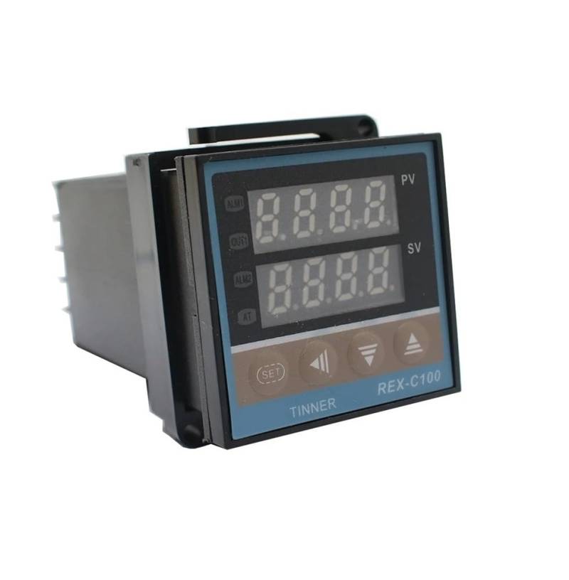 REX-C100 digital temperature controller thermostat relay output + K type thermocouple sensor 48 x 48 AUOQKQUT(REX-C100 2 Meters,Relay Output) von AUOQKQUT