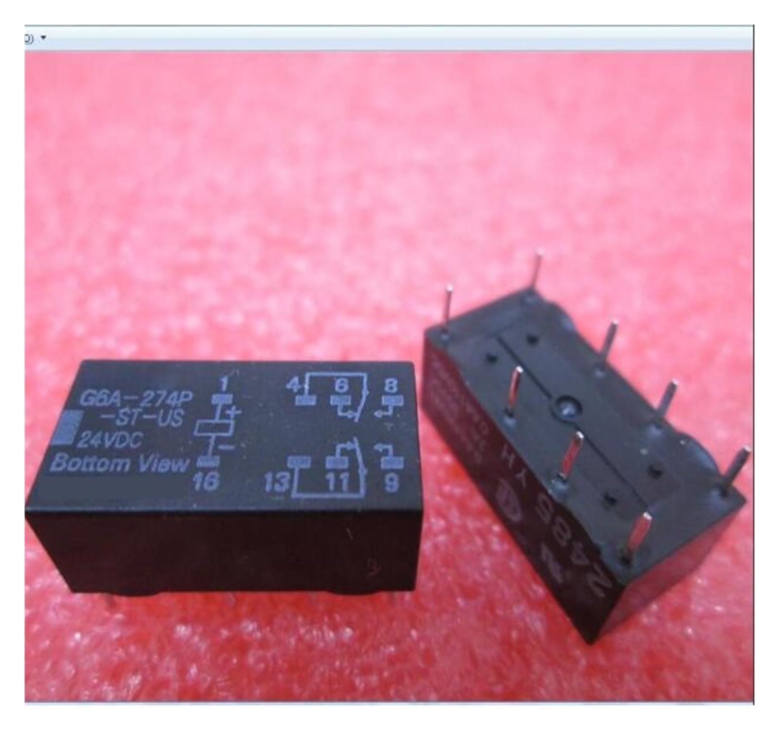 Relay G6A-274P-ST-US 24VDC G6A-274P-ST-US-24VDC G6A-274P-ST G6A-274P G6A274P DC24V DC24V 24V DIP8 AUOQKQUT(One Size) von AUOQKQUT