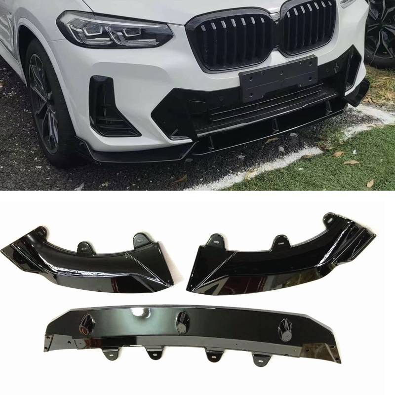 Auto Frontlippe Stoßstange Spoiler Splitter Für BMW X3 G01 2021-2022 IX3 2022 X4 G02 von AUSMILA