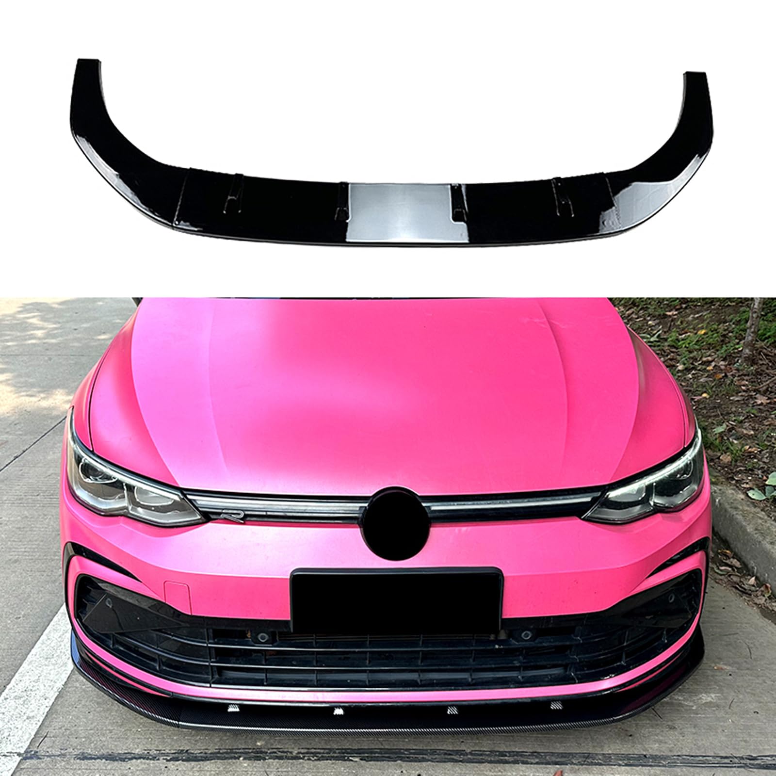 Frontstoßstange Spoiler Splitter für VW Golf 8 MK8 GTI Rline 2020-2023 von AUSMILA