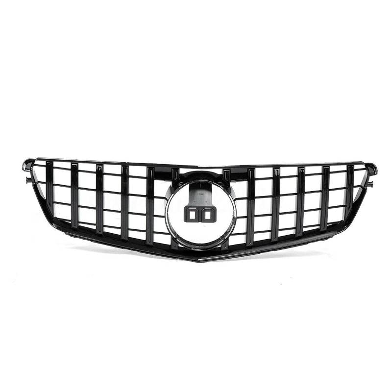 Kühlergrill für Mercedes Benz W204 2007 2008-2014 GT R C180 C200 Schwarz von AUSMILA