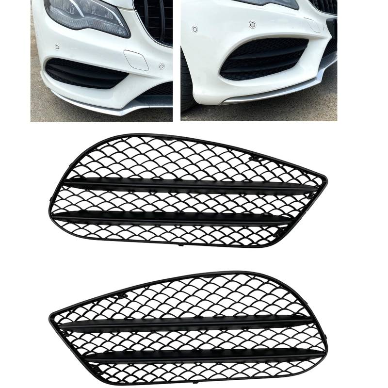 Kühlergrill für die Motorhaube, für Mercedes Benz E-Klasse Coupe W207 A207 C207 AMG Line 2013–2016 von AUSMILA