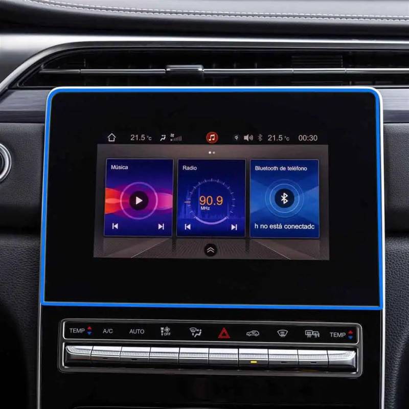 AUTEBGV Kompatibel Mit Dodge Für Journey 2022 8 Zoll Auto-GPS-Navigation Displayschutzfolie Aus Gehärtetem Glas Auto-Innenausstattung GPS Navigation Schutzfolie von AUTEBGV